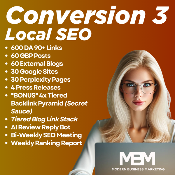 Local SEO Conversion Package 3