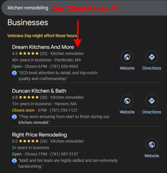 Our Client Ranks 1 1