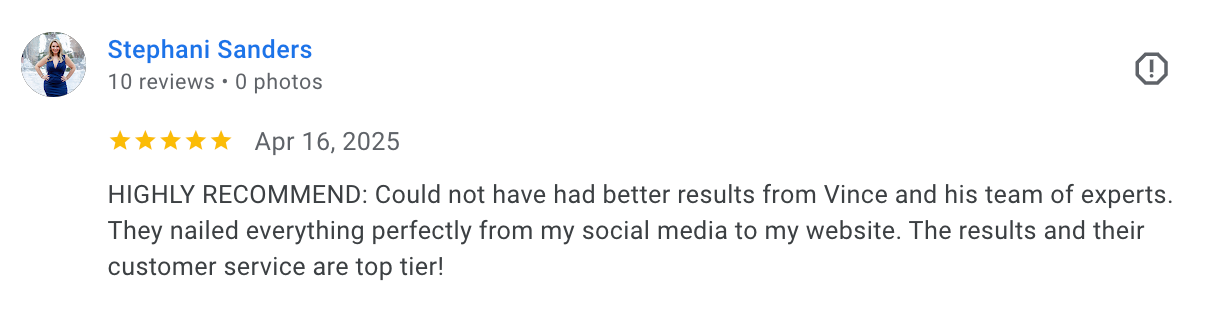 Get Found 4 Google review