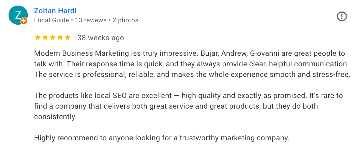 Get Found 22 Google review