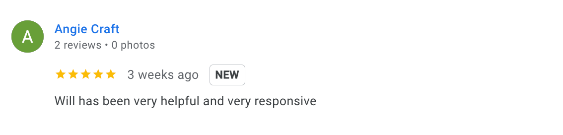 Get Found 5 Google review