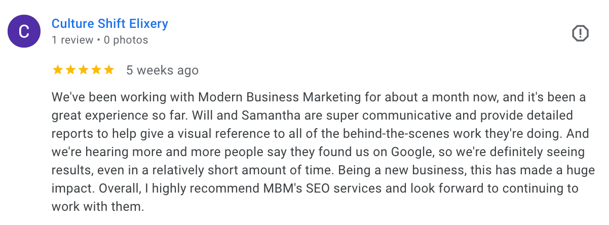 Get Found 17 Google review