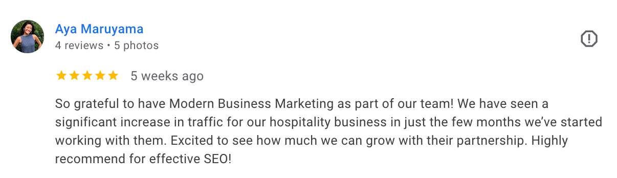 Get Found 6 Google review